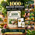 🌿 1000 Recetas Naturales | Guía Completa de Bienestar, Herbalismo y Vida Saludable