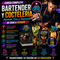 Curso Completo de Bartender y Coctelería – Aprende a Preparar Tragos como un Profesional