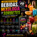 🍹 Curso Completo de Bebidas, Mixología y Sorbetes – Recetas Profesionales