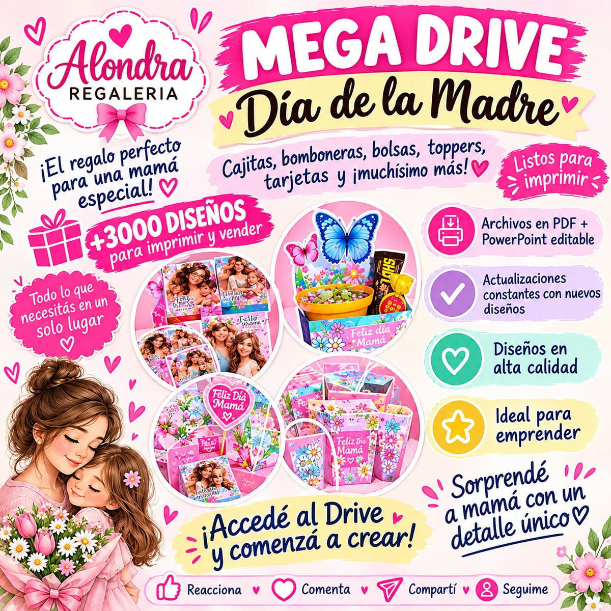 🌸✨ ¡MEGA DRIVE DÍA DE LA MADRE! ✨🌸