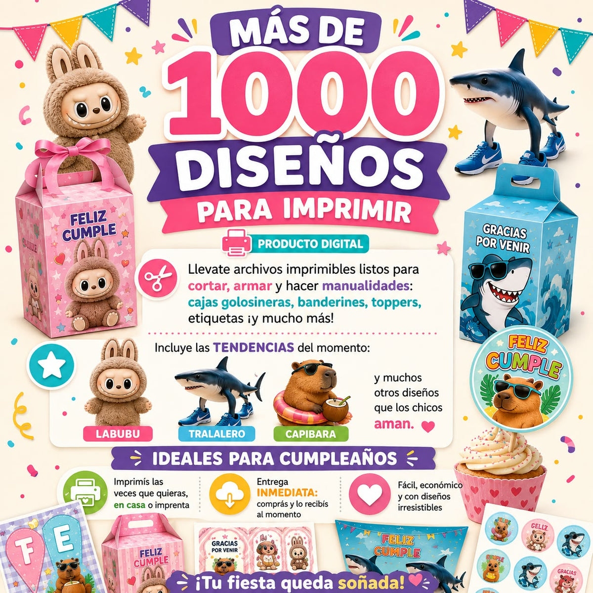🎉✨ PACK COMPLETO DE DECORACIÓN ✨🎉