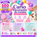 🎈 🎉 Curso Completo de Decoración de Eventos Infantiles | Globoflexia, Candy Bar y Mesa Dulce