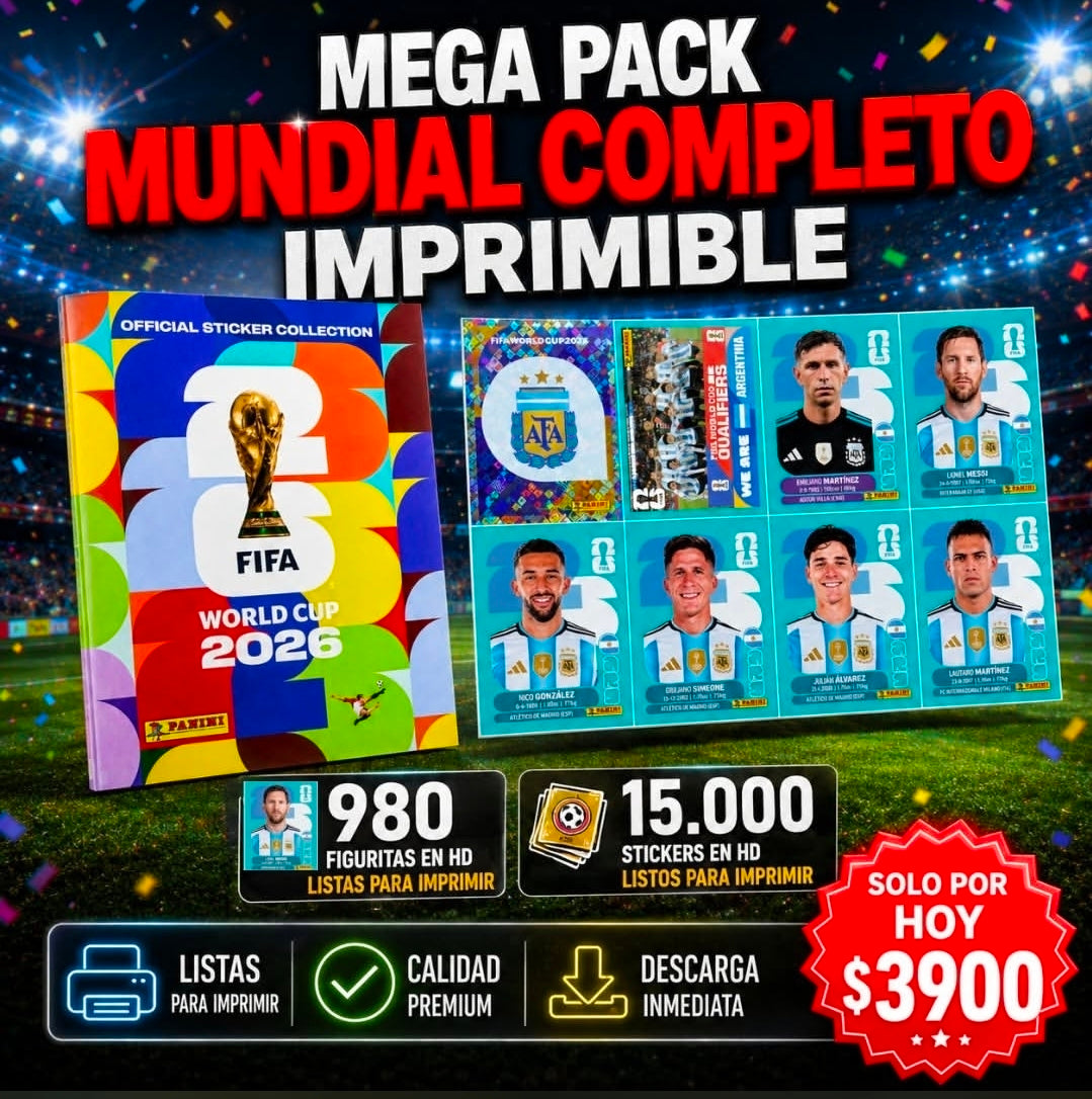 FIGURITAS DEL MUNDIAL